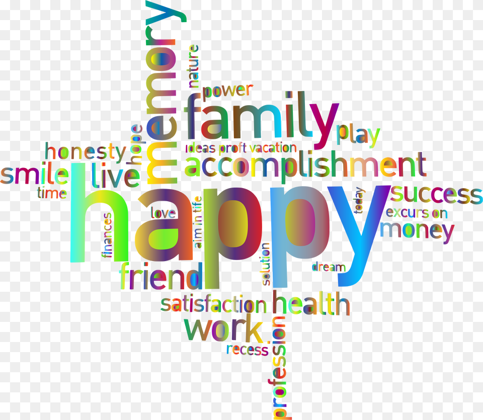 This Icons Design Of Prismatic Happy Family, Art, Graphics Free Png