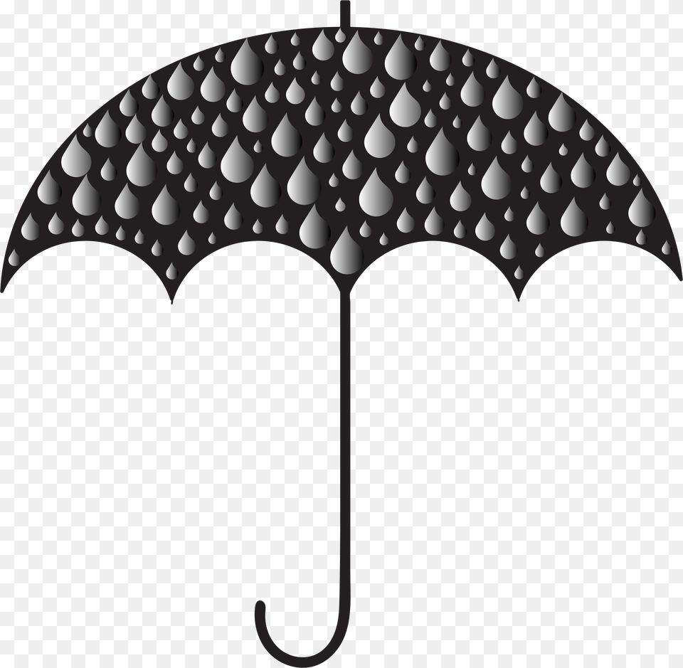 This Free Icons Design Of Prismatic Rain Drops, Canopy, Umbrella Png