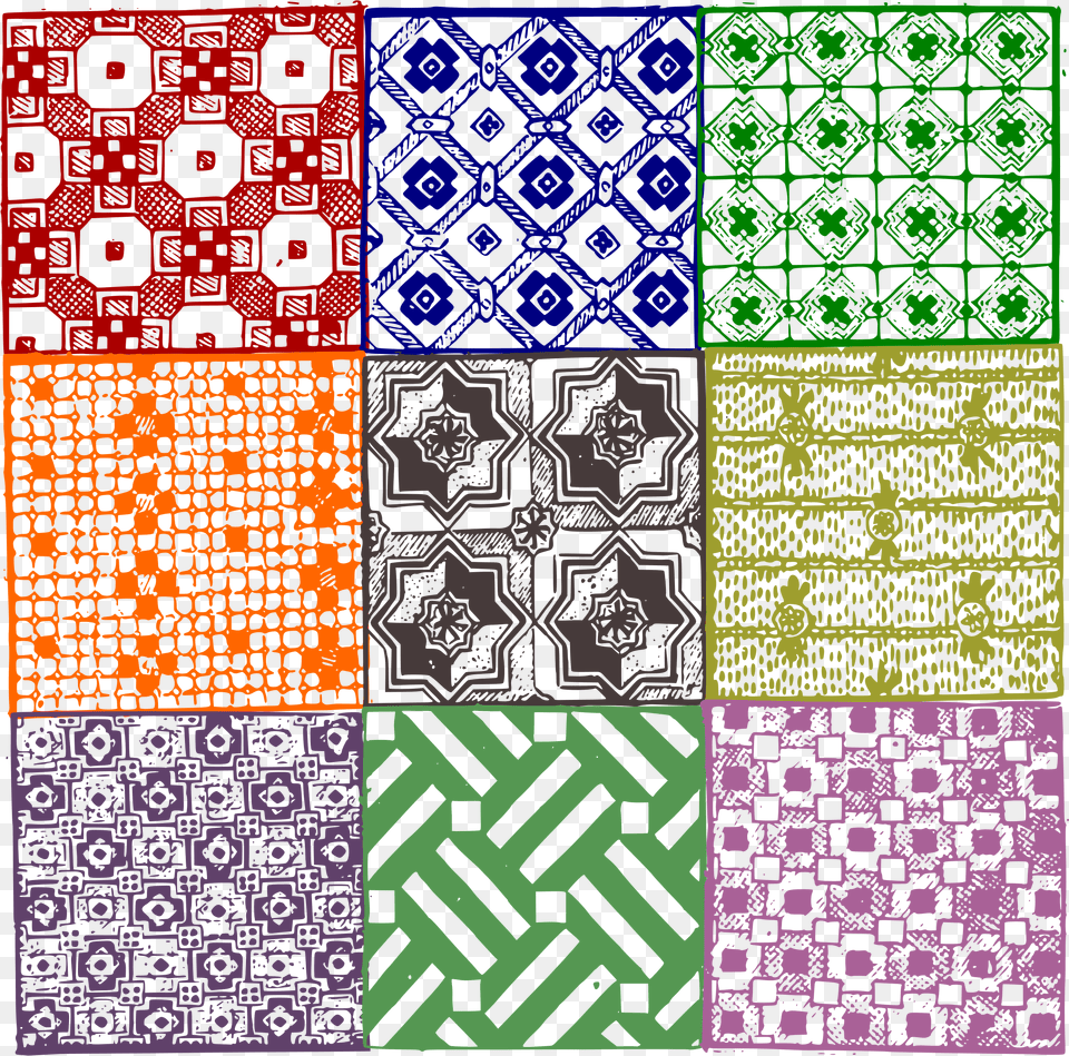 This Icons Design Of Quilt Patterns, Pattern, Qr Code, Home Decor Free Png