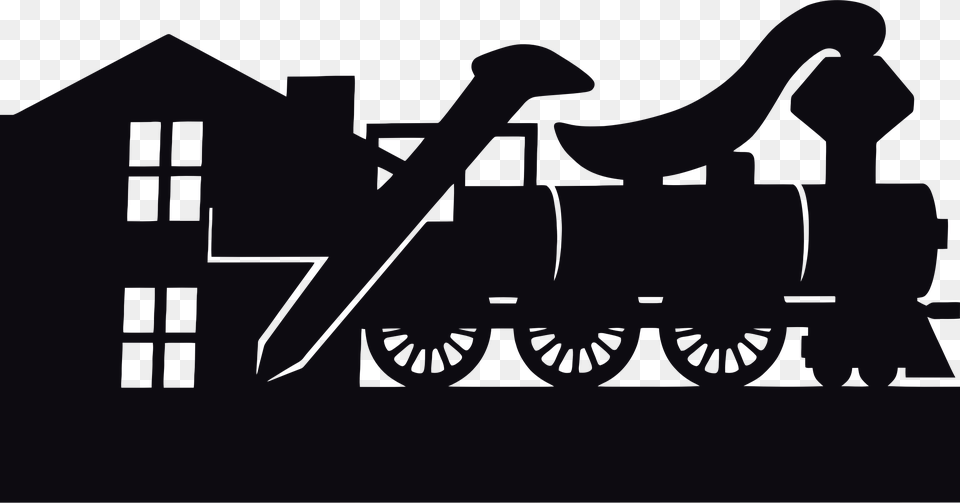 This Free Icons Design Of Railroad Logo No Text, Locomotive, Railway, Train, Transportation Png Image