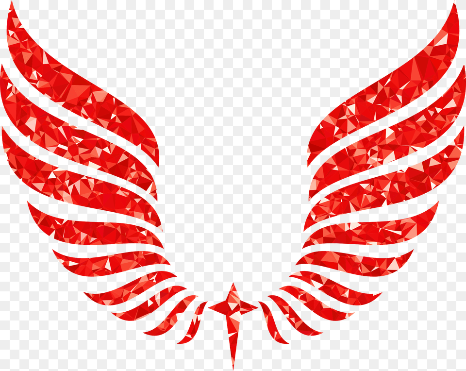 This Free Icons Design Of Ruby Abstract Wings, Accessories, Jewelry, Necklace, Art Png Image