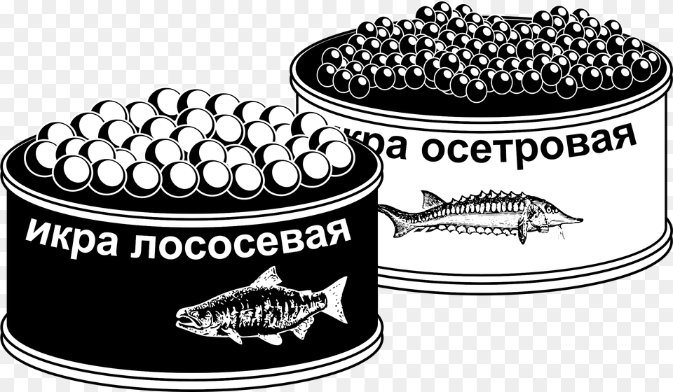 This Free Icons Design Of Russian Caviar, Animal, Fish, Sea Life, Tin Png Image