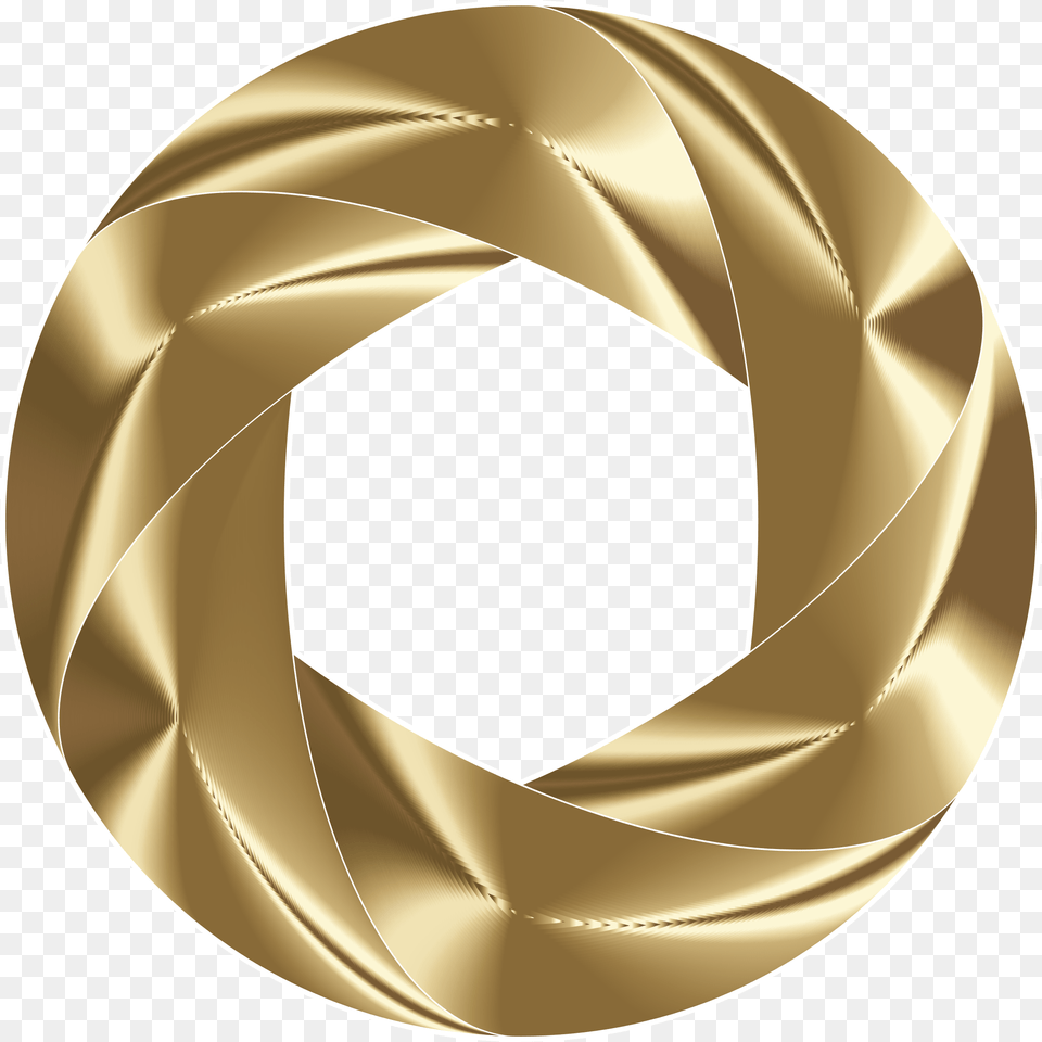 This Icons Design Of Shutter Aperture, Gold, Disk Free Transparent Png