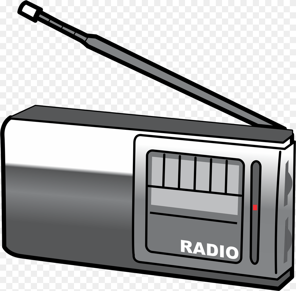 This Icons Design Of Simple Portable Radio Radio Clip Art, Electronics, Tape Player Free Transparent Png