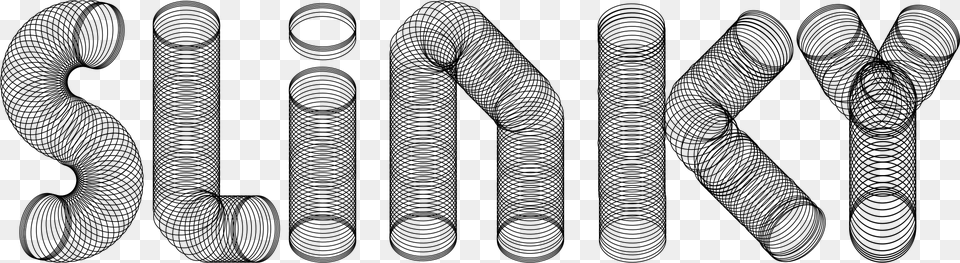 This Icons Design Of Slinky Homage, Gray Free Png