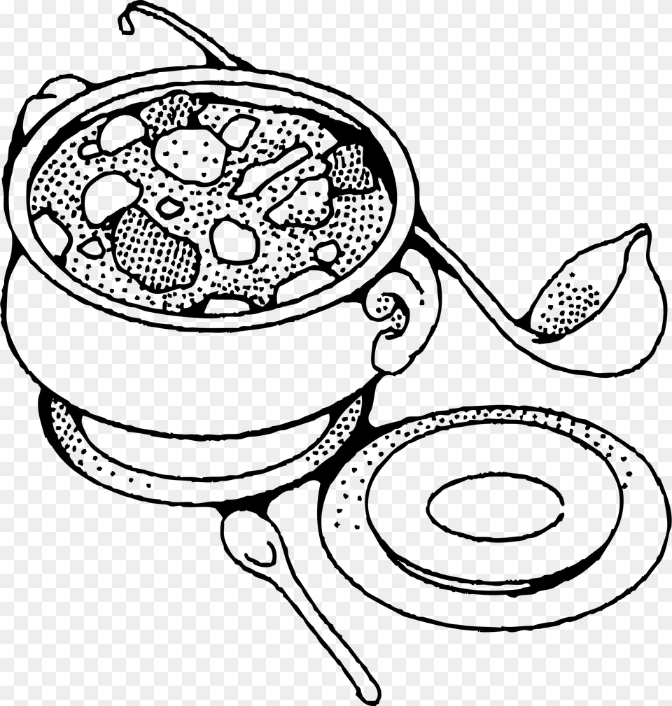 This Free Icons Design Of Soup Tureen, Gray Png Image