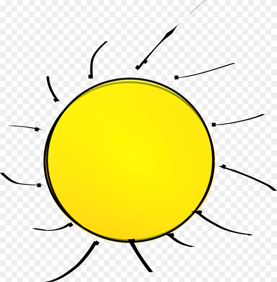 This Icons Design Of Sun, Sphere, Astronomy, Moon, Nature Free Png Download