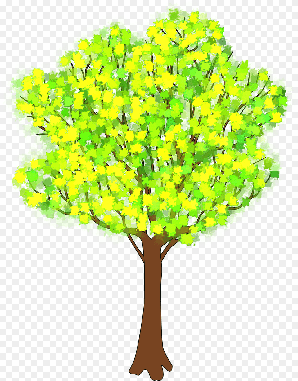 This Free Icons Design Of Tree In Spring, Plant, Vegetation, Maple, Oak Png Image