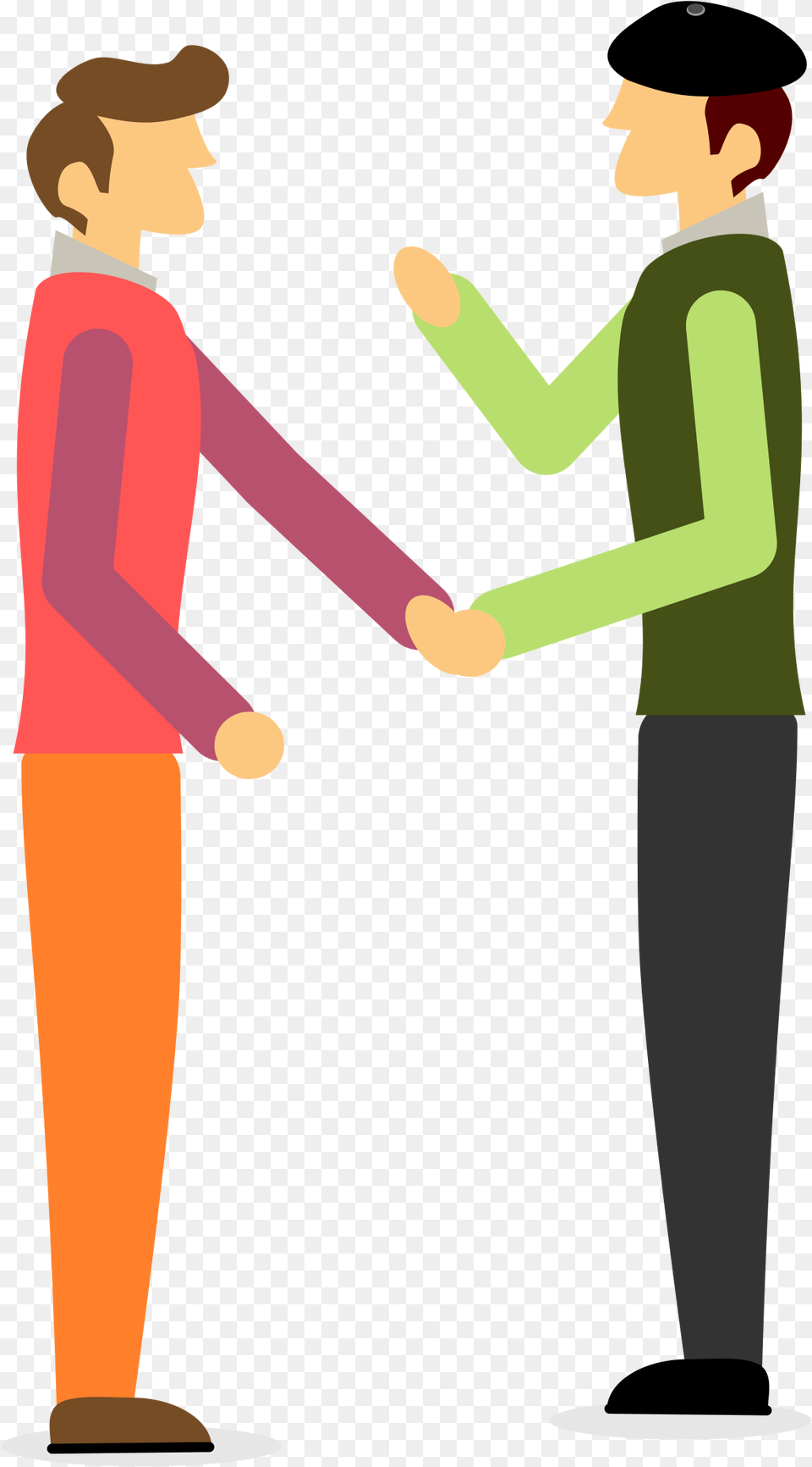 This Icons Design Of Two Men With Beret, Hand, Body Part, Person, Clothing Free Png