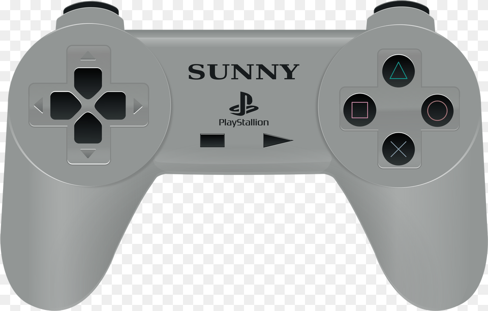 This Icons Design Of Video Game Controller Ps1 Controller Transparent, Electronics, Appliance, Blow Dryer, Device Free Png Download