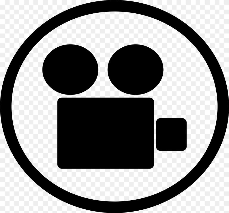 This Icons Design Of Video Icon, Gray Free Png