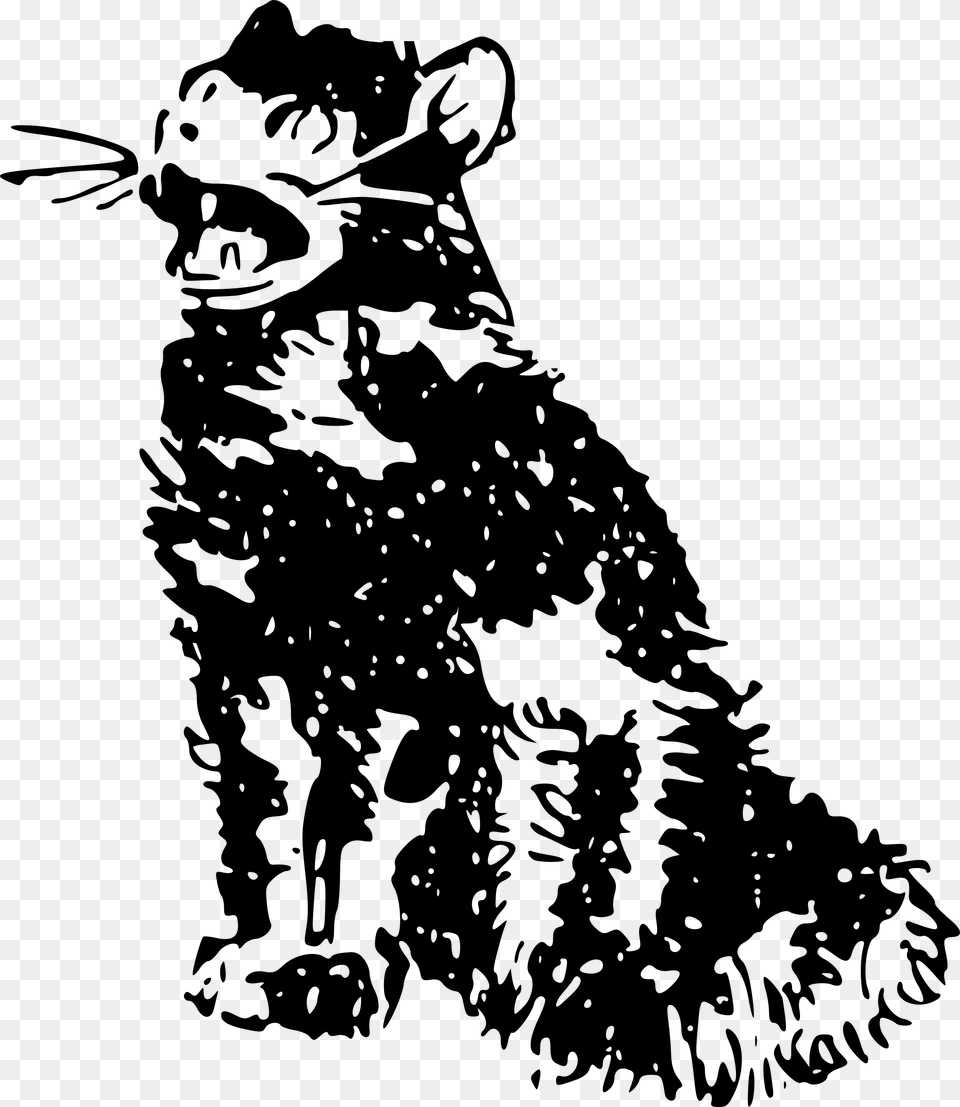 This Icons Design Of Witch39s Cat, Gray Free Png