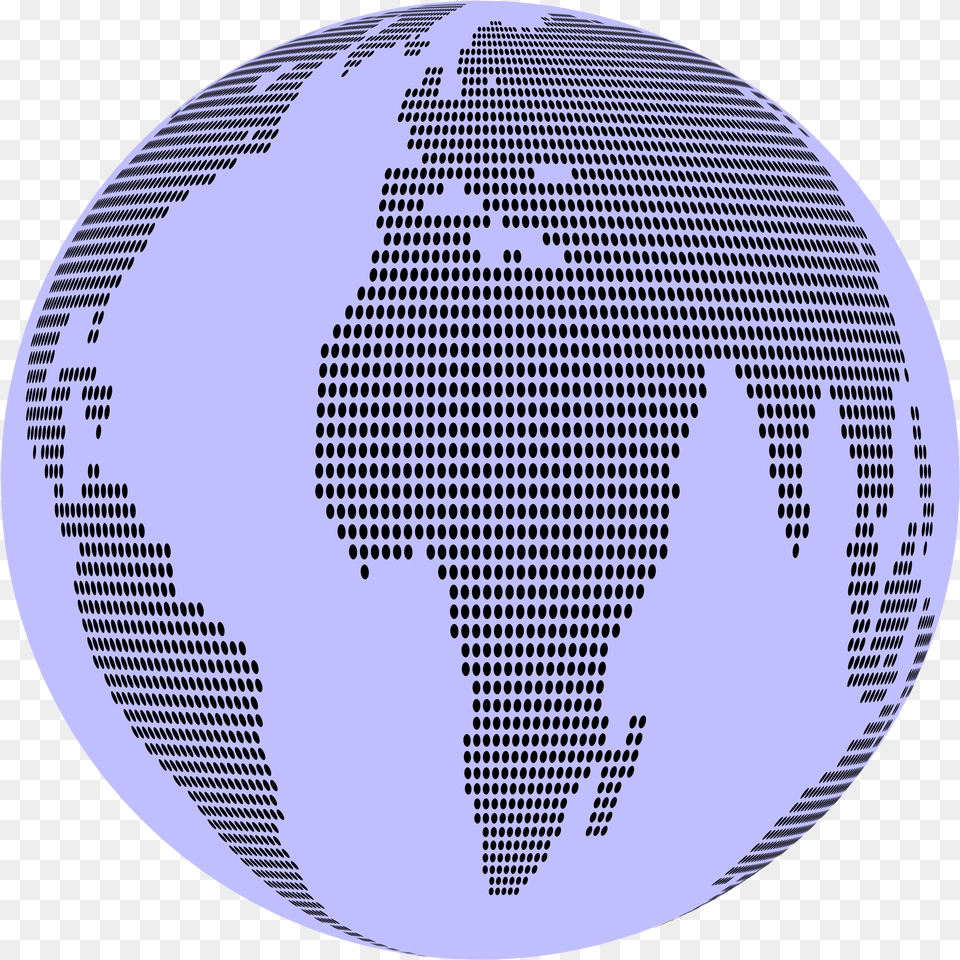 This Icons Design Of World Map Dots 3 Globe Portable Network Graphics, Astronomy, Outer Space, Planet, Sphere Free Png