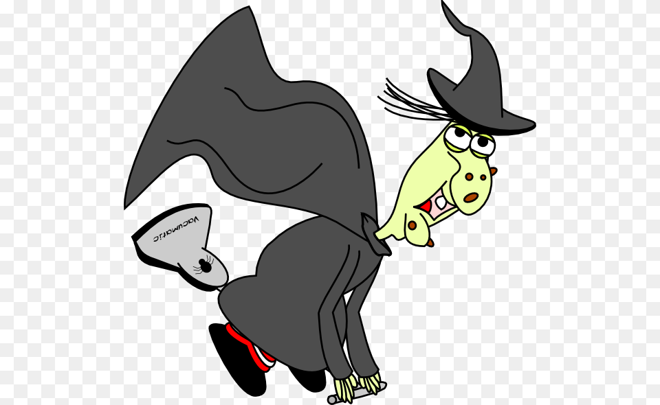 This Funny Clip Art Of A Witch, Clothing, Hat, Cartoon, Baby Png