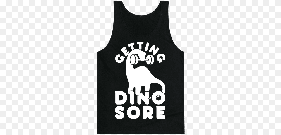 This Funny Cute Dinosaur Workout Shirt Features A Brontosaurus Jigglypuff To Wigglytuff Shirt, Clothing, Tank Top, T-shirt Png