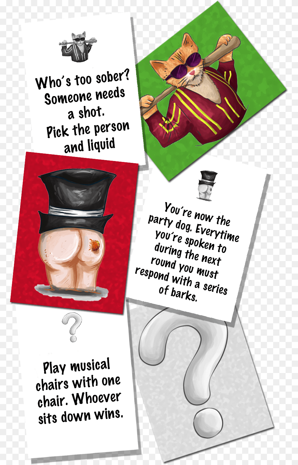 This Game Isn39t For Everyone Cool Cats And Ass Hats Cards, People, Advertisement, Poster, Person Free Png Download