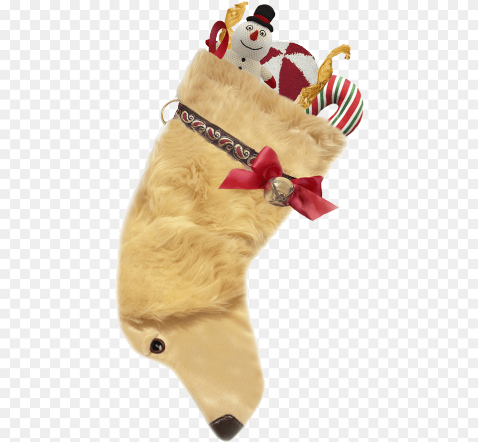 This Golden Retriever Shaped Christmas Dog Stocking, Christmas Decorations, Festival, Clothing, Gift Free Transparent Png