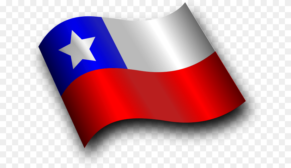 This Graphics Is Chilean Flag 3 About Chile Chile Bandera De Chile Dibujada, Chile Flag Png Image