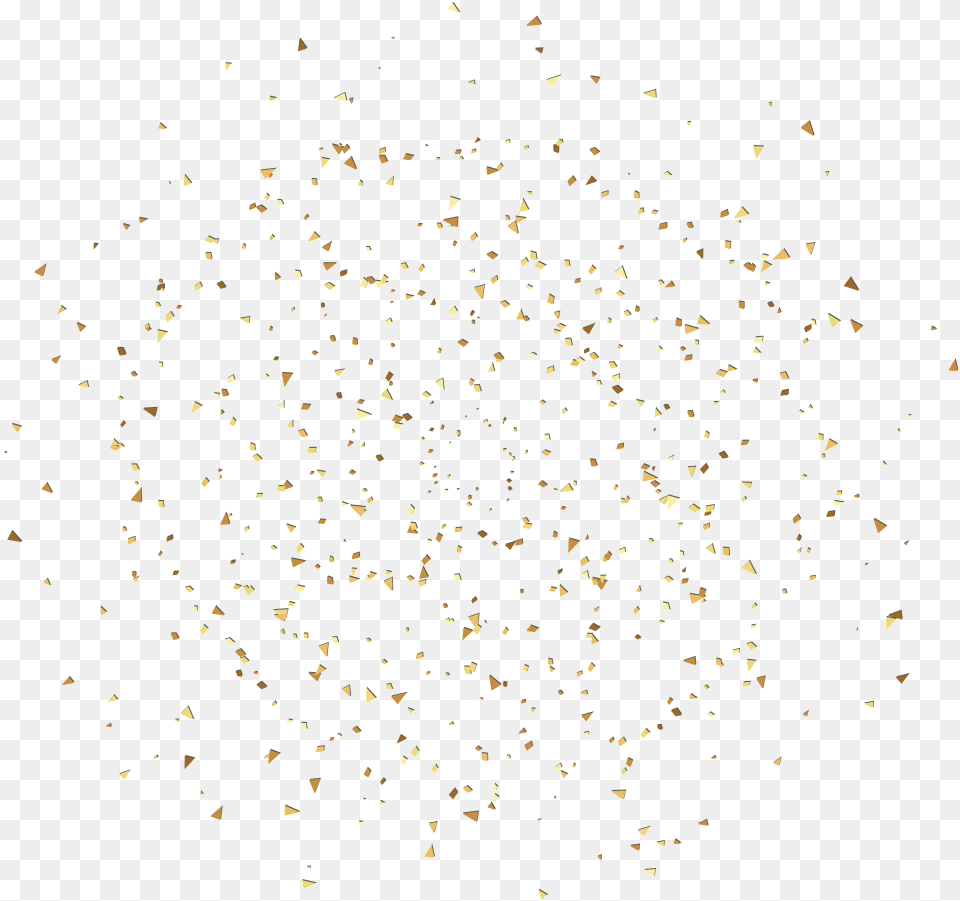 This Graphics Is Golden Texture Broken Gold Decoration Illustration, Paper, Fireworks, Confetti Free Png Download