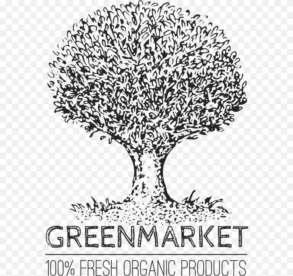 This Graphics Is Green Market Transparent Vegetables Illustration, Advertisement, Art, Drawing, Poster Png Image
