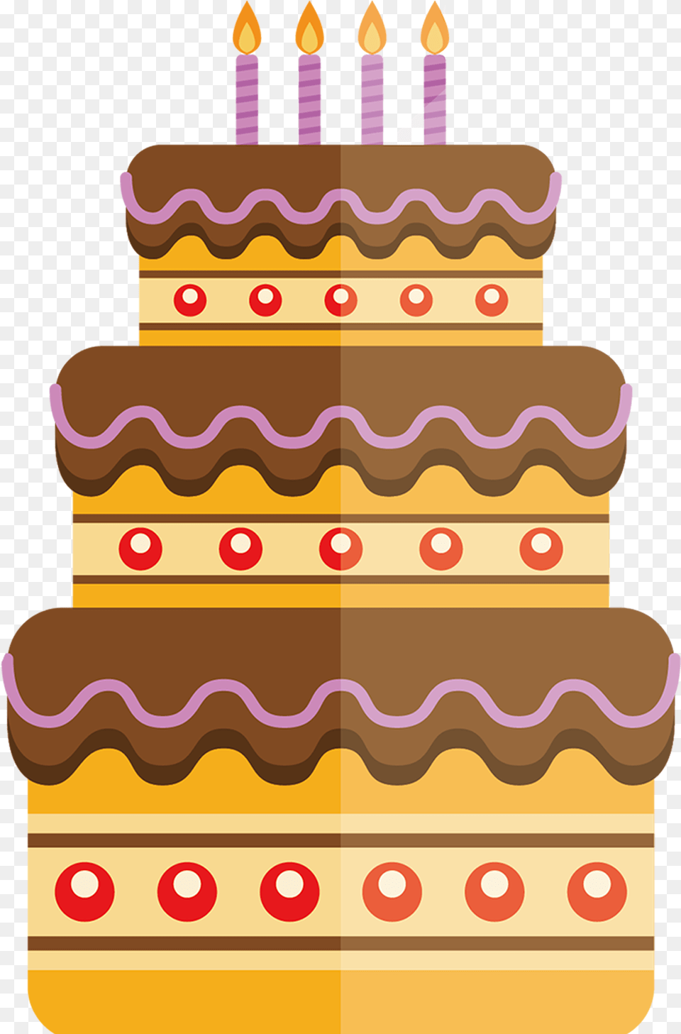 This Graphics Is Hand Painted Cartoon Flat Cake Decoration, Dessert, Food, Birthday Cake, Cream Png