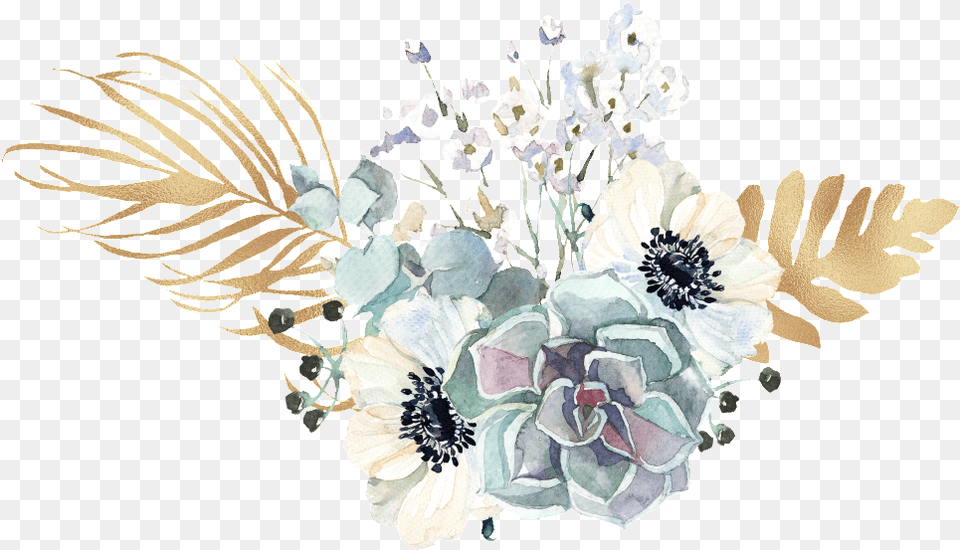 This Graphics Is Hand Painted Succulent Bouquet Personalized My First Christmas Ornaments, Plant, Pattern, Flower Bouquet, Flower Arrangement Png Image