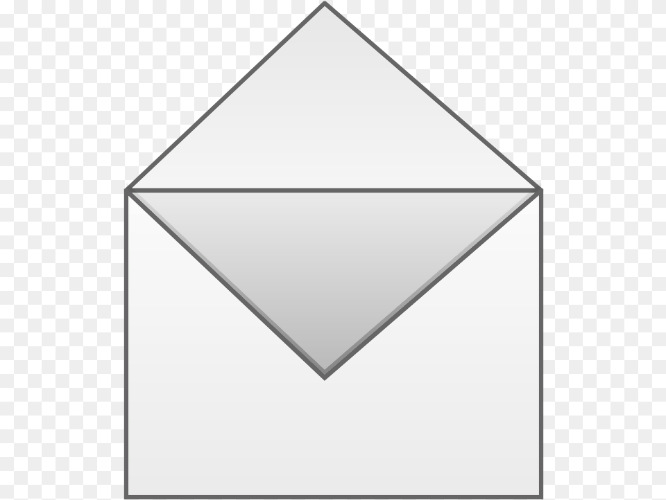 This Graphics Is Open The Envelope About Action Black, Mail, Triangle Png Image