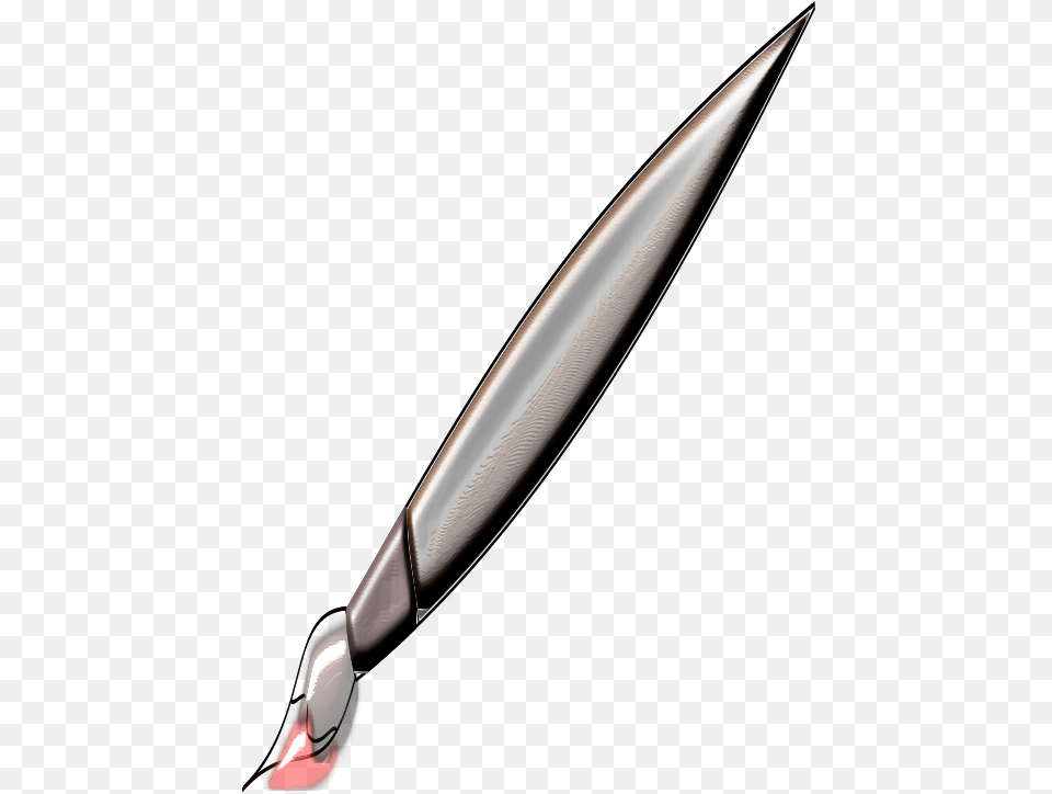 This Graphics Is Paint Brush About Art Brush Picture Paint Brush, Blade, Dagger, Knife, Weapon Free Png Download