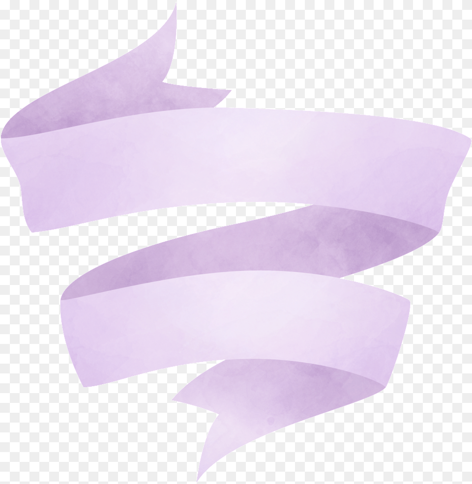 This Graphics Is Purple Elegant Ribbon Transparent Construction Paper, Art Png