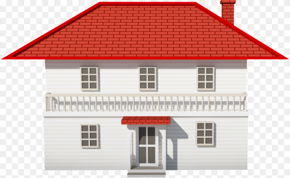 This Graphics Is Red Hd Hand Drawn Cartoon House Castle Cartoon, Architecture, Building, Housing, Roof Png Image