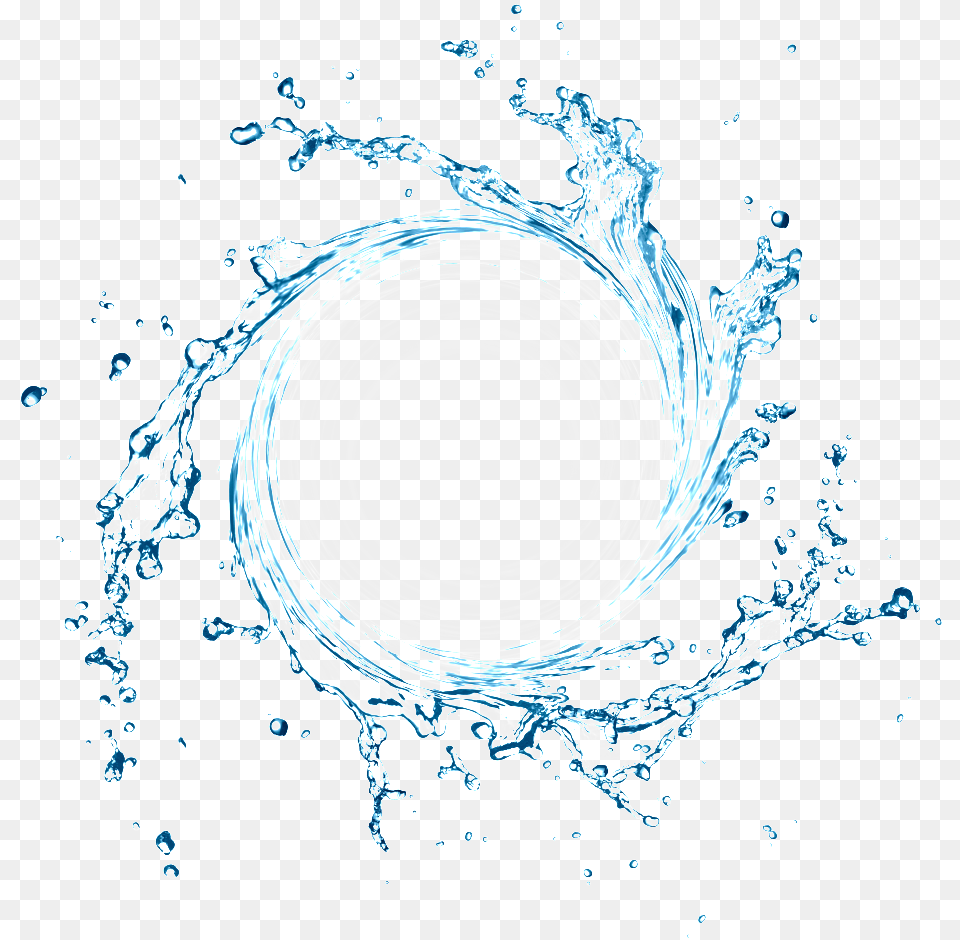 This Graphics Is Rotating Water Stain Transparent About Circle Water Splash Vector, Nature, Outdoors, Ripple Png Image