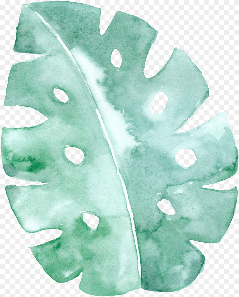 This Graphics Is Spotted Green Leaf Cartoon Background Watercolor Leaves Background, Plant, Accessories, Jewelry, Gemstone Free Transparent Png