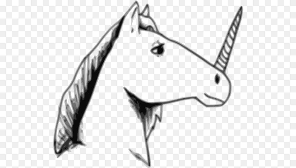 This Graphics Is Unicorn About Fantstic Gnu Inkscape Unicorn Sketch Shower Curtain Png Image