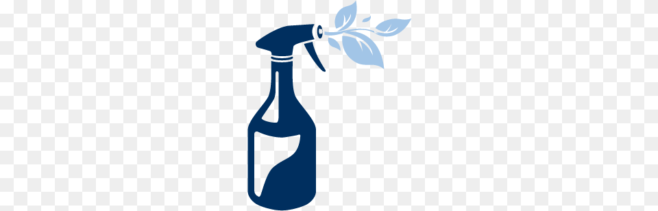 This Green Cleaning Icon Shows Leaves Sprouting From Green Cleaning, Jar, Pottery, Vase, Bottle Free Png Download