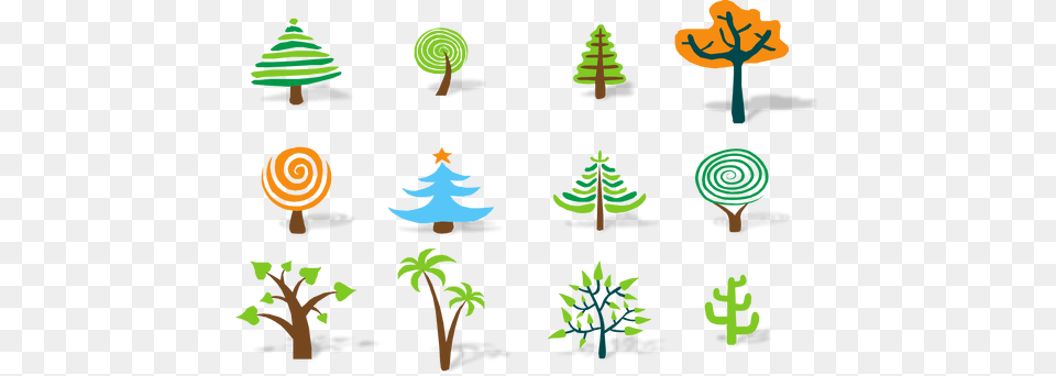 This Grouping Of Trees Is Visually Much More Engaging Tree, Plant, Food, Sweets, Face Free Transparent Png