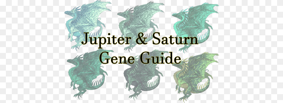 This Guide Is A Showcase Of Jupiter And Saturn On All Dragon, Animal, Bird Free Transparent Png