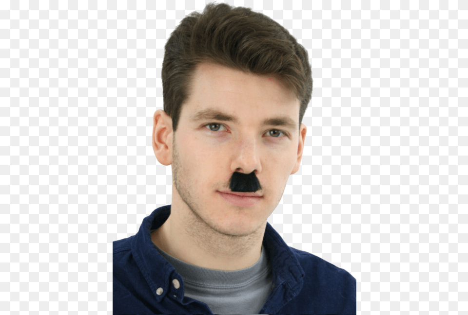 This Guy May Be Dreamy But With That Mustache He Jokers Masquerade Black Ticket Collector Hitler Moustache, Adult, Person, Man, Male Png Image