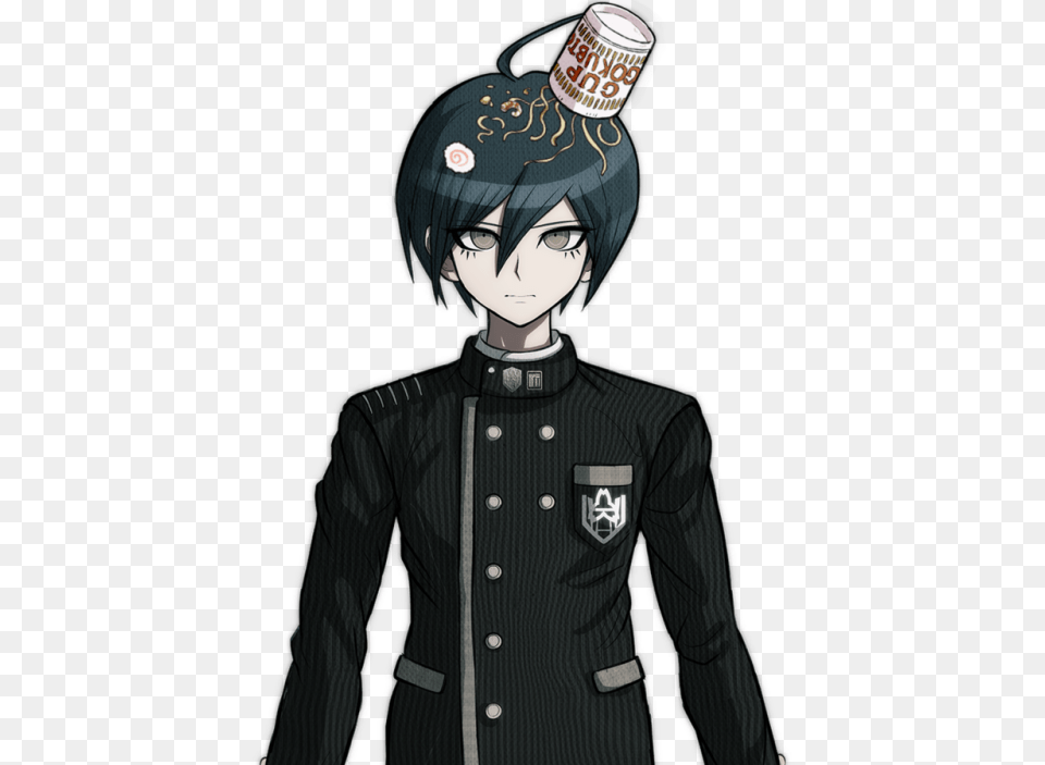 This Has Probably Been Done Before But Have A Saihara Saihara Danganronpa Shuichi Sprites, Publication, Book, Comics, Adult Png Image