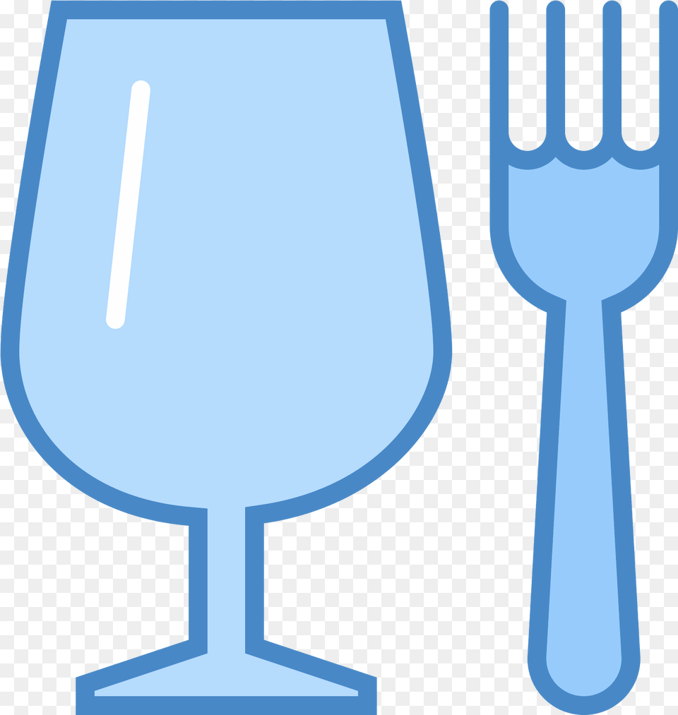 This Icon Contains A Glass And A Fork Food, Cutlery Png