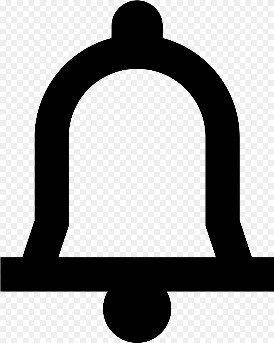 This Icon Is A Part Of A Collection Of Doorbell Flat, Gray Png Image