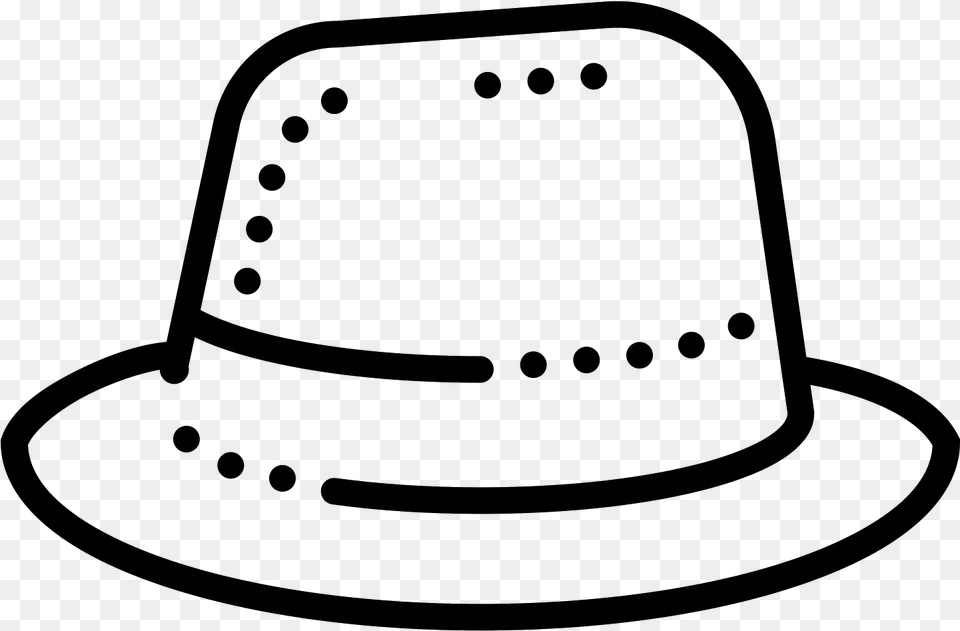 This Icon Is A Part Of A Collection Of Hat Flat Icons, Gray Free Transparent Png