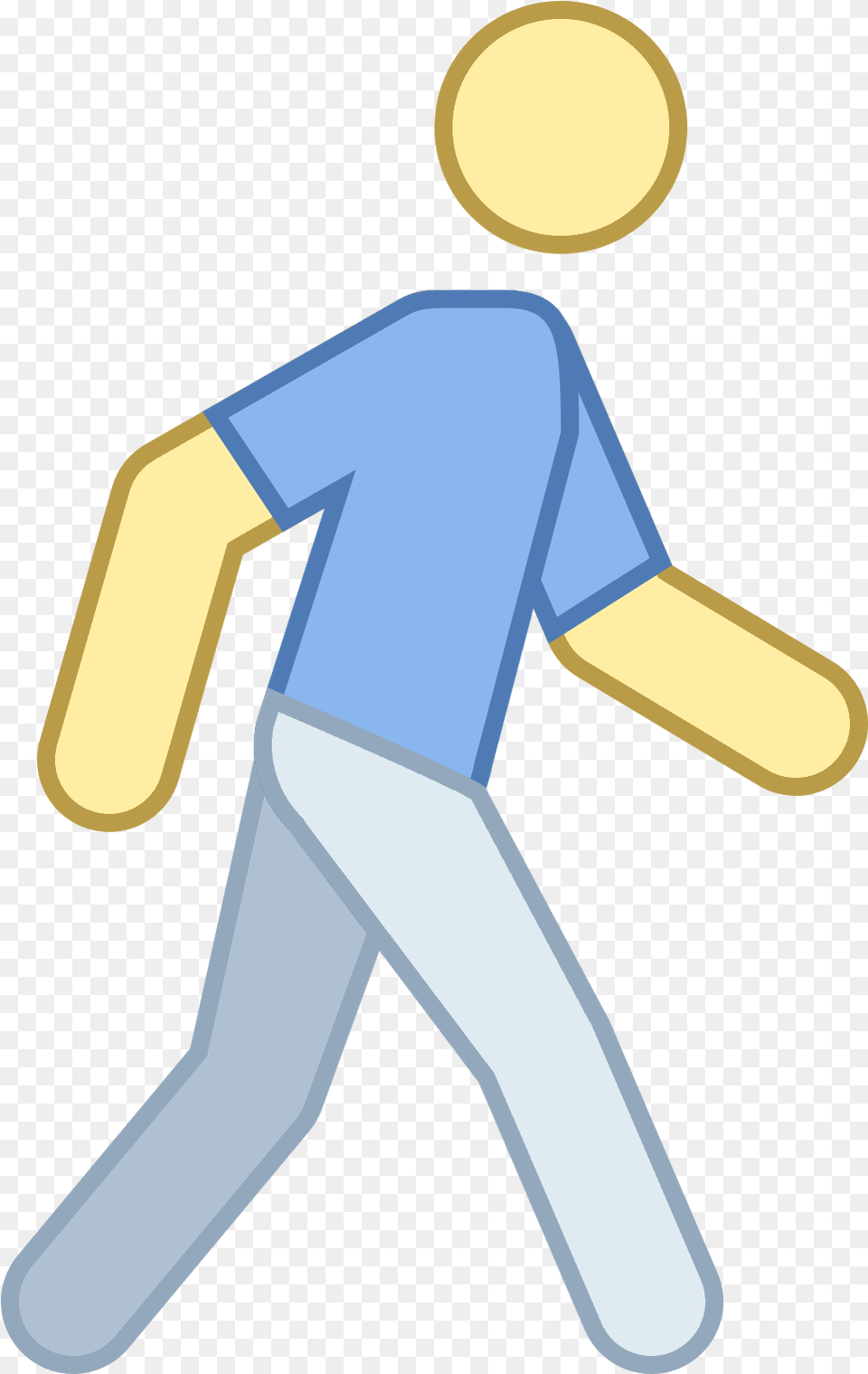 This Icon Is Like A Three Dimension Stick Person, People, Walking, Clothing, Glove Png Image