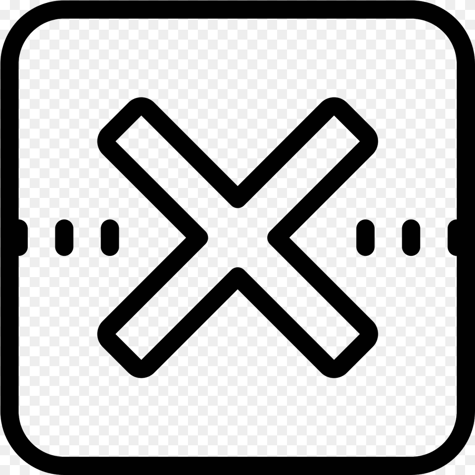 This Icon Is Of A Circle With A Slash Mark Running Common Road Signs Alberta, Gray Free Transparent Png