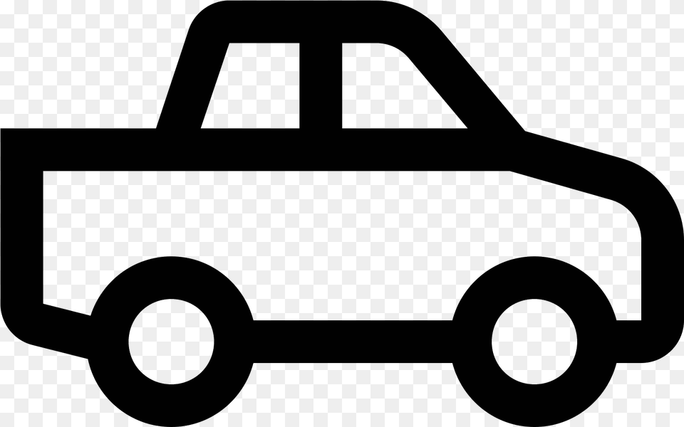 This Icon Is Small Square With Two Circles One On Car Side Icon, Gray Free Transparent Png