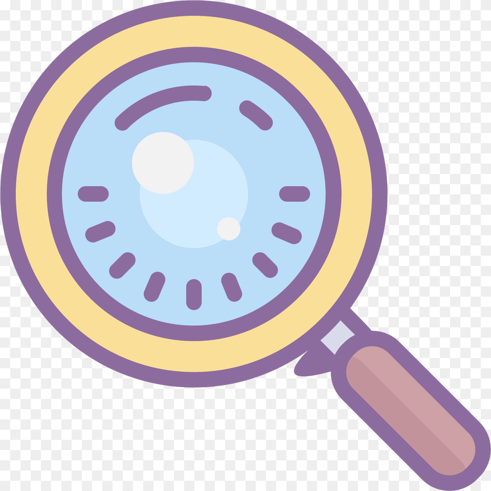 This Icon Is Supposed To Represent A Magnifying Glass Printable Clock, Face, Head, Person Png