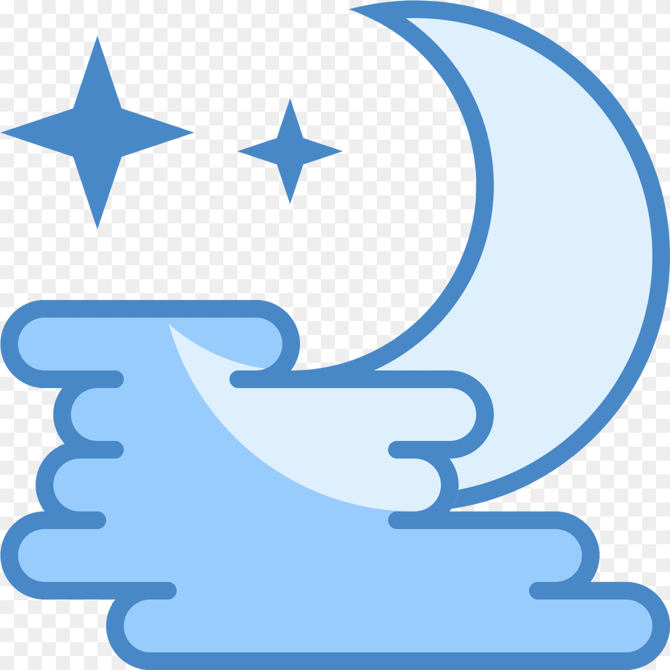 This Icon Is Three Small Lines Staggered In An Alternating Fog Night Icon, Nature, Outdoors, Astronomy, Moon Png Image