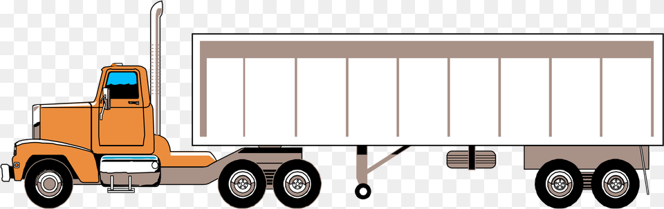 This Icons Design Of 18 Wheeler, Trailer Truck, Transportation, Truck, Vehicle Free Transparent Png
