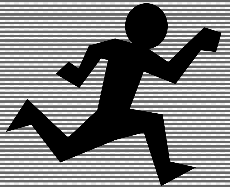 This Icons Design Of A Man Running, Silhouette, Keyboard, Musical Instrument, Piano Png