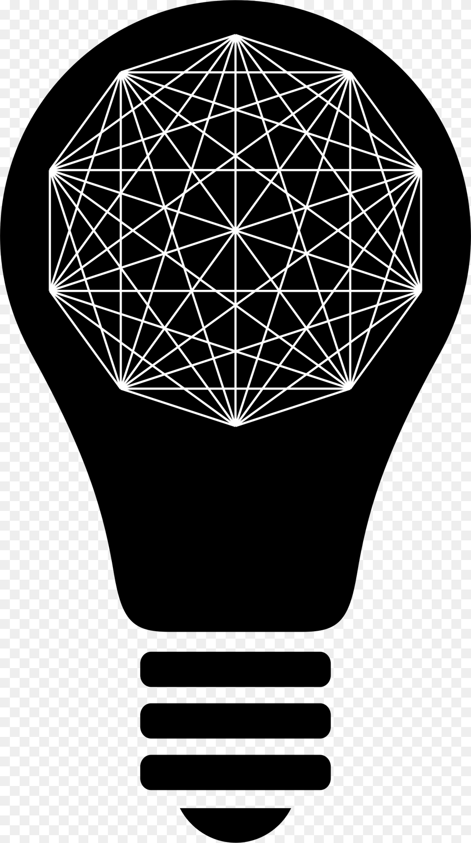 This Icons Design Of Abstract Light Bulb Silhouette, Accessories, Diamond, Gemstone, Jewelry Png Image