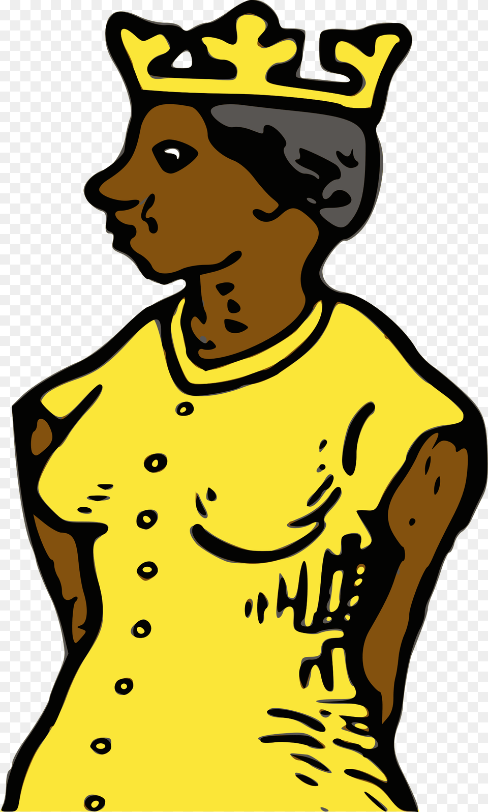 This Icons Design Of African Queen, T-shirt, Clothing, Accessories, Person Png Image